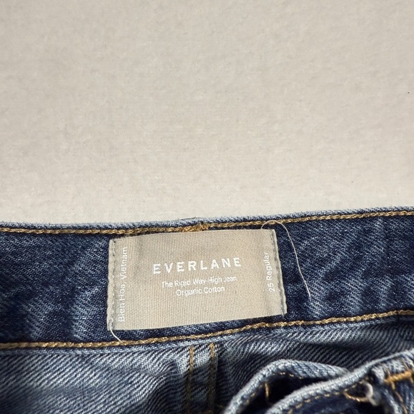 Everlane Size 25 Dark Blue Denim Jeans - Picture 4 of 4